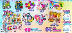 CHARM'Z - PAQUET DE 6 BRELOQUES DÉCORATIVES - ACCESSOIRE POUR CROCS ASST